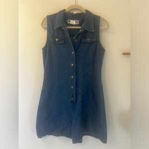 Vintage Johnathan J Jean ShortSuit